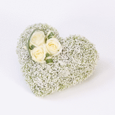 Heart Casket Adornment